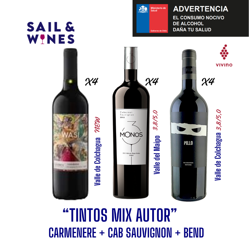 12x "TINTOS MIX AUTOR"