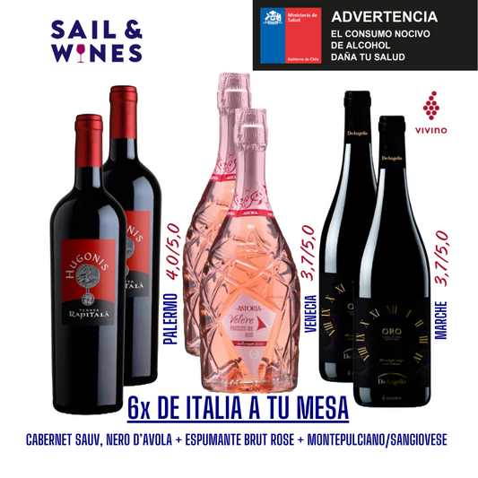 6x "DE ITALIA A TU MESA"
