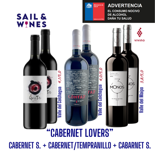 6x "CABERNET SAUVIGNON LOVERS"