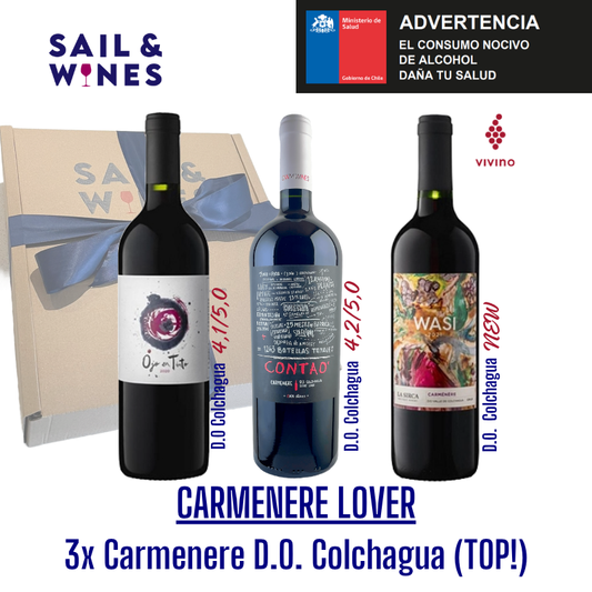 3x "CARMENERE LOVERS"