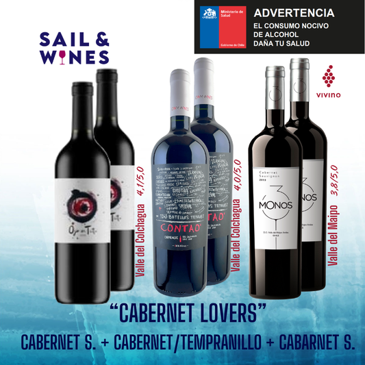 6x "CABERNET SAUVIGNON LOVERS"