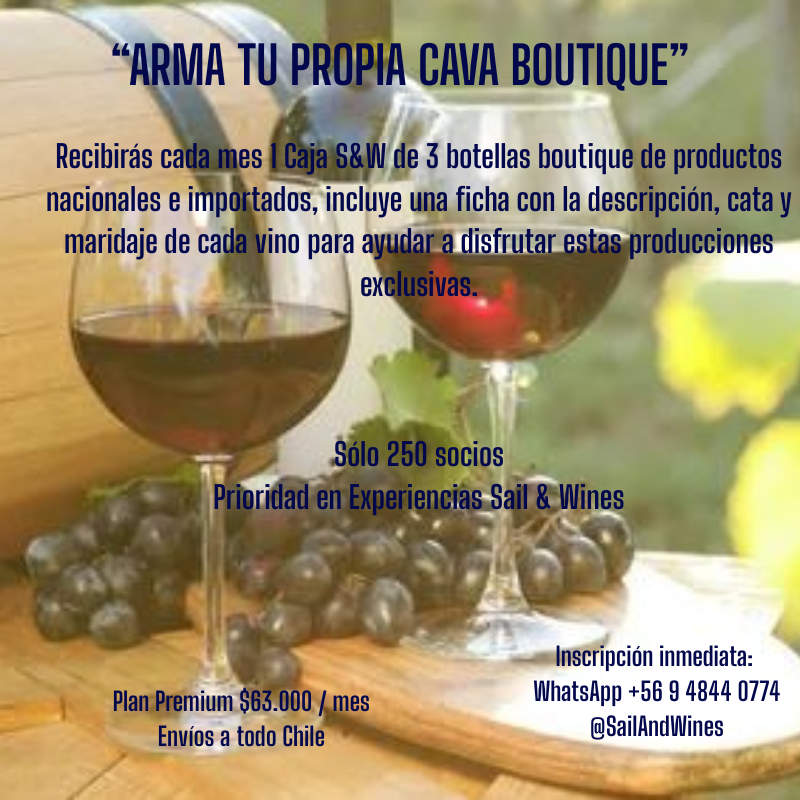"Discovery Cava Boutique" : Selección de 3 Vinos boutique por 2 o 3 meses- Disponible en Gift Card