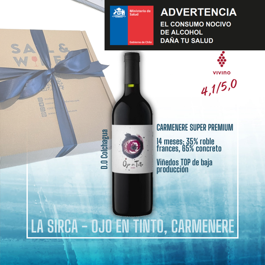 La Sirca - Ojo en Tinto - Carménère 2020