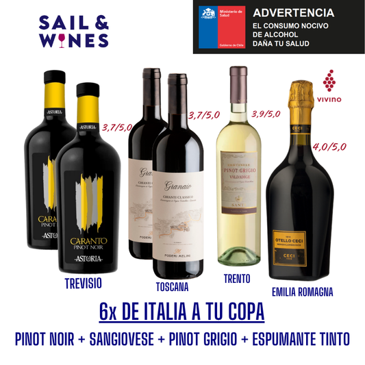 6x "DE ITALIA A TU COPA"