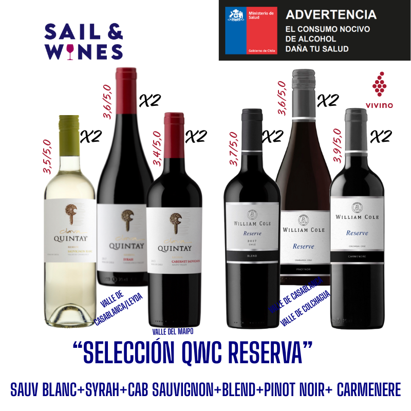 12x "SELECCIÓN QWC RESERVA"