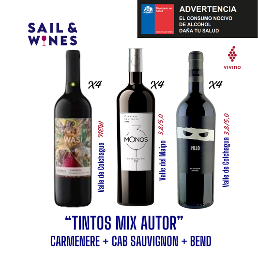 12x "TINTOS MIX AUTOR"