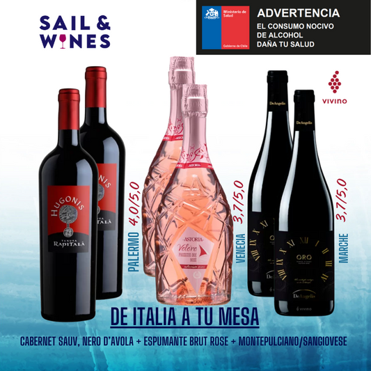 6x "DE ITALIA A TU MESA"