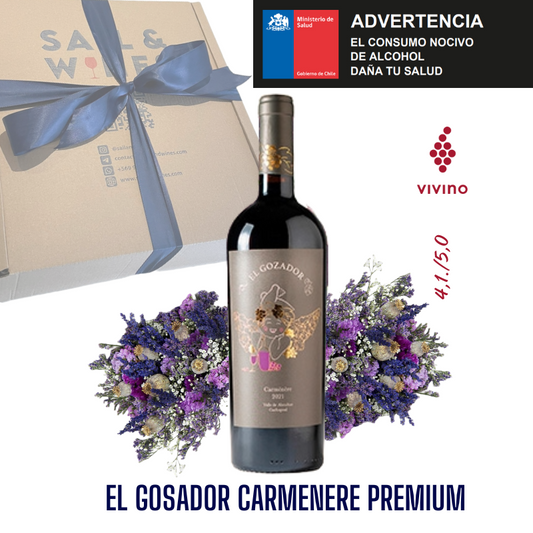 6x El Gozador - Carménère 2021 !!!