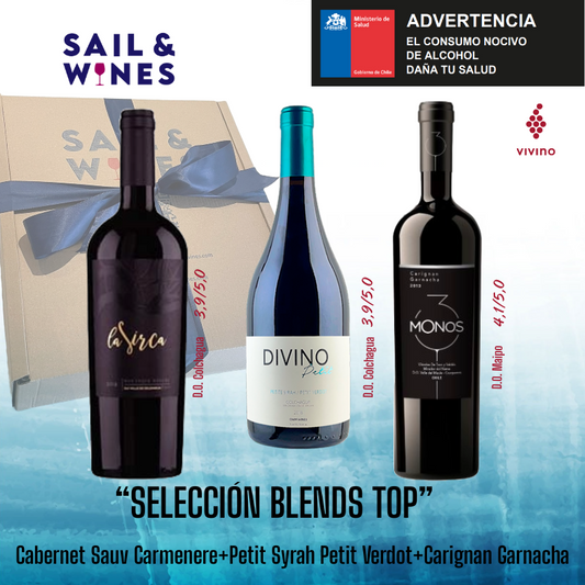 3x "SELECCIÓN BLENDS TOP"